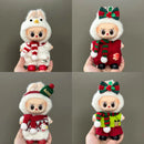 Labubu Accessories Clothes Suitable for V1 V2 V3 V4 Labubu Christmas Deer Set Labubu Red clothing Christmas Fashion Gift