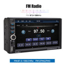 ESSGOO 7 Inch Wireless Apple Carplay Android Auto Double 2 DIN Car Stereo Radio AUX FM Bluetooth USB TF Touchscreen Mirror Link