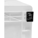 Plastic Drawers Storage Cabinet Mobile Cabinet, 15.7"D X 11.8"W X 33"H Closet Drawers Bins Home Storage Container Tower, White