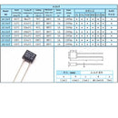 Black Square 1A 2A 3A 5A 250V Thermal Fuse Cutoff 84 102 115 125 130 135 145 150 C Degree LED Fuses Temperature Switches Control