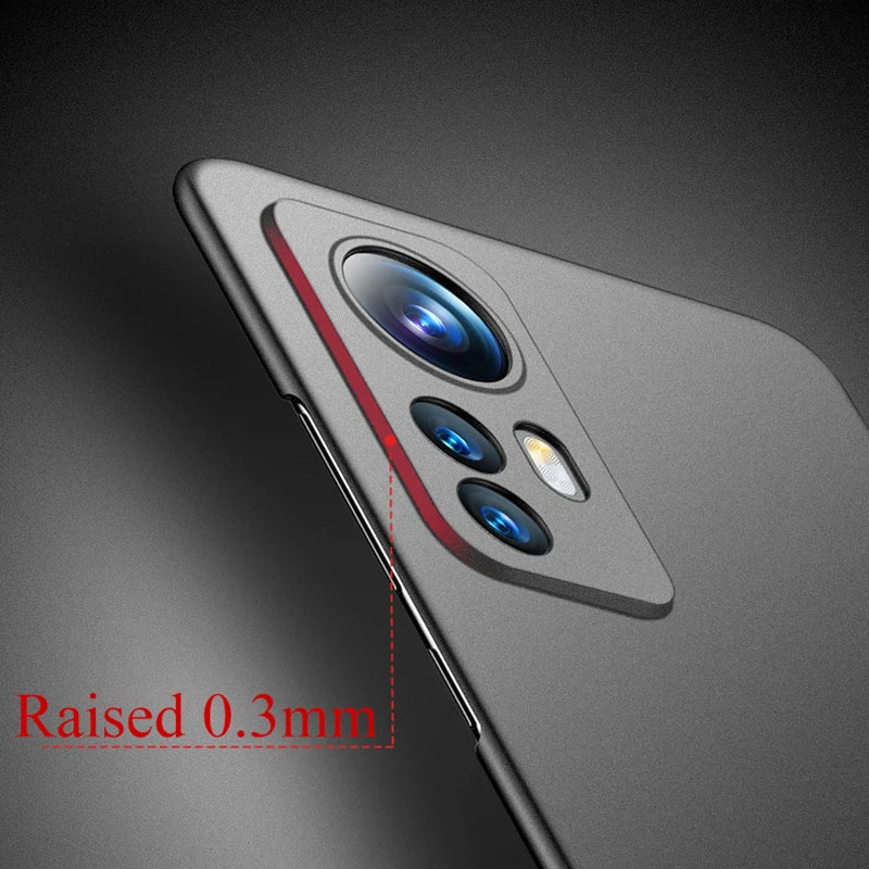 Ultra Thin PC Hard Back Cover Case For Xiaomi Mi 12 12T 12S 12X 11 11T 10 10T Lite Pro Ultra Matte Solid Color Phone Shell Coque