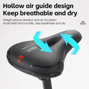 WEST BIKING MTB Bike Saddle Comfortable Mountain Bicycle Saddle Non-slip Shock Absorption Cycling Hollow Seat Bike Accessories