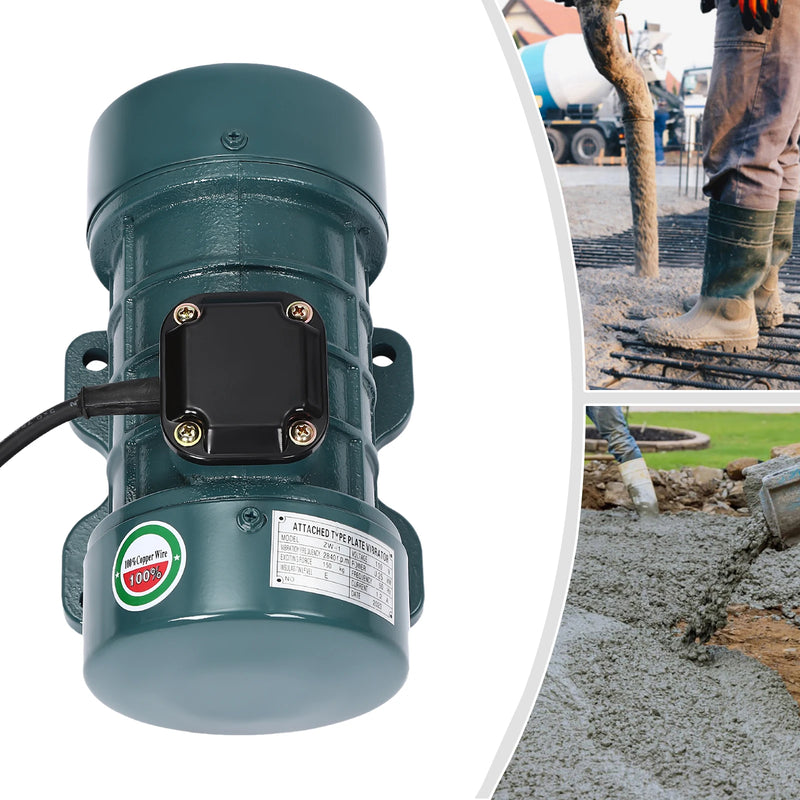 250W Concrete Vibration Copper Wire Motor Fully Sealed Housing for Engineering Construction Machines