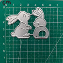 Easter Rabbit Scrapbooking Die Cut Carbon Steel Mold DIY Greeting Card Making Embossed Template Crafts Cutting Dies New Arrivals