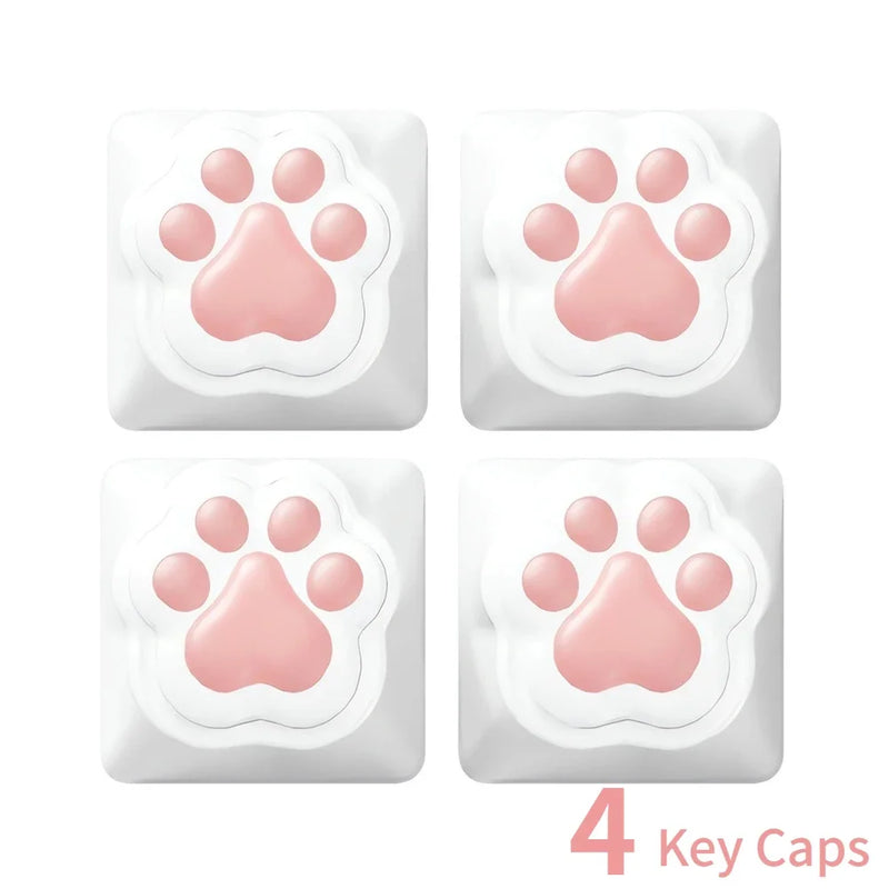 3D Cute Soft Cartoon Keycaps Replace for Cherry MX Gaming Mechanical Keyboard Keycap Keys Anime Custom Key Caps