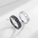 1/2pcs Couple Rings Fashion Creativity Personality Angel Demon Adjustable Ring Set for Lovers Jewelry Engagement Wedding Gift