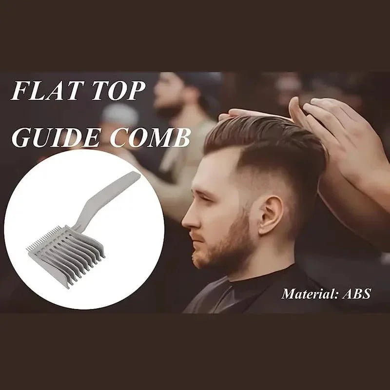 Men's Anti-static Hair Clippers, Flat Hair Combs, Hair Salon, Edge Trimming, Push Cutting, New