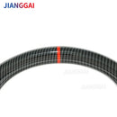 Hydro Printed Carbon Fiber Steering Wheel For Nissan 370z 2009-2021 Racing Wheel Perforated Leather Red Stitching Steering Wheel