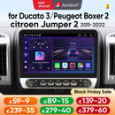 Junsun AI voice Wireless Carplay Android Auto Radio for Fiat Ducato Citroen Jumper 2 2011-2022 Button Car Intelligent System