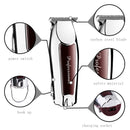 Kemei cordless professional hair clipper barber hair trimmer for men beard hair clipper electric haircut machine lithium battery