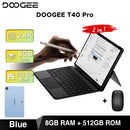 World Premiere DOOGEE T40 Pro Tablet 12" IPS 2.4K 20GB(8+12) 512GB Android 14 Helio G99 6nm 10800mAh 18W Charge 7.6mm ultra-thin