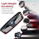 Front Grill for 2014-2018 Subaru Forester Gloss Black with Red Line