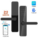 TTLock App Control Smart Lock Digital Locks with Handle Keypad Electronic Door Lock for Home Hotel Rental Bluetooth Connect
