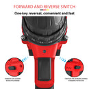 DayPlus 21V Cordless Power Drill, 3/8" Handheld Screwdriver Drill Set with 25+1 Torque Setting,1.5AH Li-ion Battery&Fast Charger