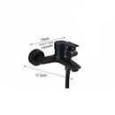 Chrome Bathroom Faucet  Bathtub Facuet  Wall Mounting Cold and Hot Shower Faucet