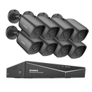 SANNCE 8CH 1080P Lite DVR CCTV System 4/8pcs FD 2.0MP Security Cameras IR Outdoor IP66 Video Surveillance Kit Motion Detection