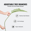 SucceBuy Artificial Palm Tree 4/5/6 FT Tall Faux Plant Secure PE Material & Anti-Tip Tilt Protection Low-Maintenance Plant