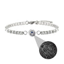 Titanium Steel Personality Picture Custom Fashion Men And Women Bracelet Christmas Couple Party Memories Series High-End Jewelry