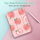 Honey Peach Case For iPad 9th/ 8th/ 7th Generation 10.2 inch Case,For MiNi 4/5/6 Cover,with Pencil Holder,Auto Wake/Sleep Cover