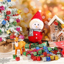6/12Pcs Mini Square Gifts Boxs Christmas Tree Decoration Hanging Ornament Tree Pendant for New Year 2026 DIY Navidad Party Decor