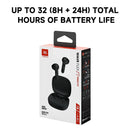 JBL Wave Flex Wireless Bluetooth Earphones TWS Wireless Earbuds JBL Deep Bass Sound Long Battery Life JBL Earphones