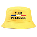 Fashion French Petanque Club Bucket Hat Unisex Adult Outdoor Sport Activities Panama Hat Man Woman Reversible Fisherman Cap Bob
