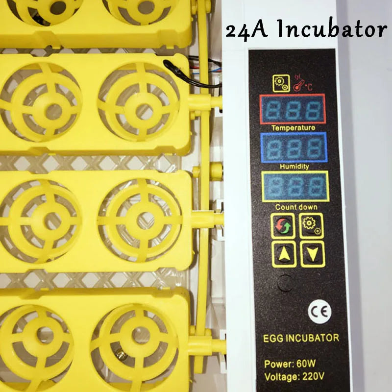 HHD 24 egg incubator Spare Parts Digital Automatic Temperature Computer Chicken Egg Incubator Controller Panel 110V 220V