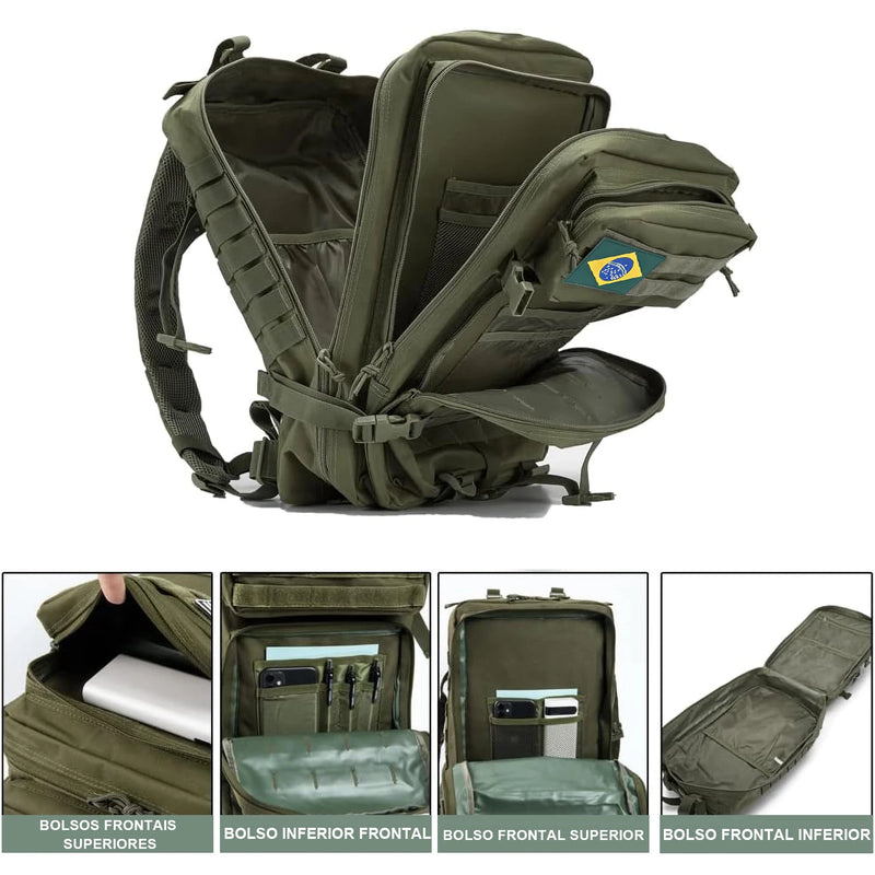 Assall Military Tactical Backpack Reinforced Waterproof Large