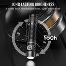 New Sofirn SP31 V3.0 Tactical LED Flashlight with Dual Switch USB C 18650 Rechargeable Power Indicator 6000K 5000K Torch