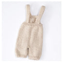 Newborn Rabbit Costume Photography Props Accessories Baby Easter Bunny Outfit 0-6 Months Knitted Clothes Female Boys Jumpsuit