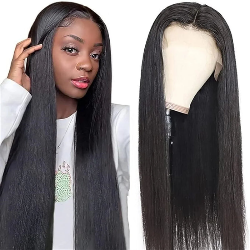 13x6 Lace Front Wig 100% Human Hair Wigs For Women Glueless Wig Hair Pre Plucked Smooth Straight Hair Wig Pre Cut 6x4 5x5 Wig