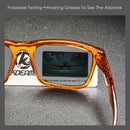 KDEAM Urban Living Style Men's Polarized Sunglasses Fishing New Colors Of KD332 Anti Blue Light Glasses UV400