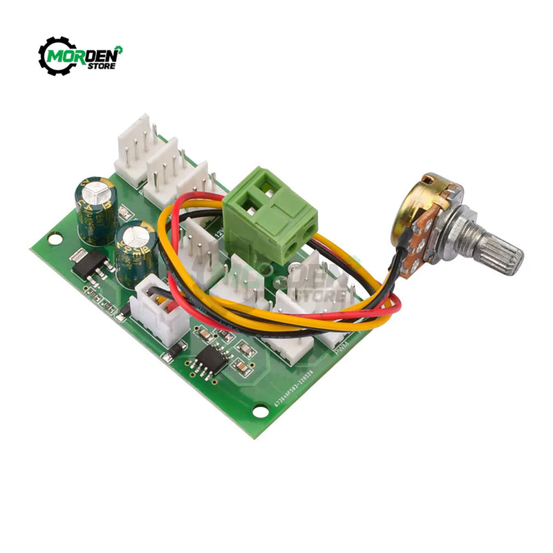 DC 12V 2510-4P 8Miner Fan Speed PWM Controller 8-Channel Hub High-Power Violent Fan Controller Fan Speed Governor Power Supply