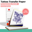 100PCS Phomemo M08F Tattoo Transfer Paper A4 Size Thermal Copier Stencil Paper High Quality Stencil for M08F Tattoo Printer