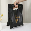 100pcs Thank You Gift Bag Plastic Shopping Bag Tote Bag 20*30cm Gift Bags Birthday Wedding Party Favors Candy Cookie Wrapping