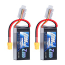 Zeee 2S 2200mAh Shorty RC Lipo Battery 7.4V 50C T/XT60 Plug Softcase RC Car Truck Buggy FPV Drone Helicopter Airplane RC Parts