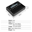 PALO 4/8 Slot 1.2V Smart Battery Charger LCD Display for AA AAA NiCd NiMh Rechargeable Battery LR03 LR06 Batteries Fast Charging