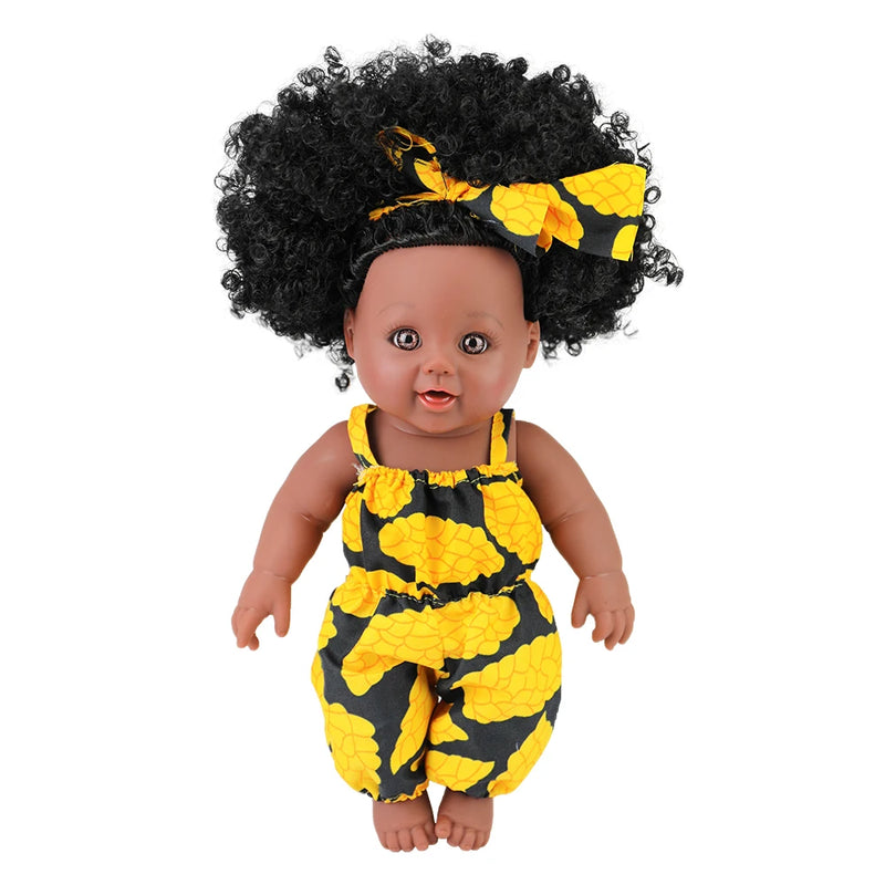 Wholesale Black Dolls 12 Inch Pretty Baby Dolls For Children African Black Dolls