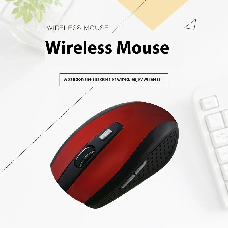 2.4G Wireless Mouse Silent Mouse Adjustable DPI Levels Portable Charging Mobile Optical Office Mouse for Notebook PC MacBook