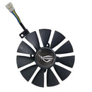 NEW 87MM 6PIN RX VEGA64 VEGA56 GPU Fan，For ASUS ROG-STRIX-RX 590 580 570 480、GTX 1080 1070 1060、R9 390 Video card cooling fan