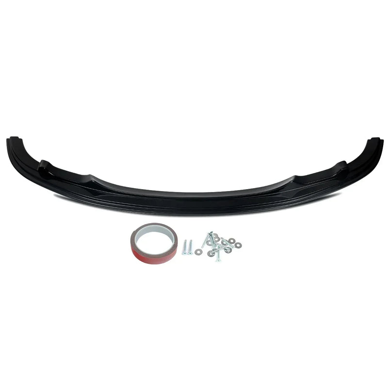 FOR BMW 3 SERIES E92 E93 M SPORT FRONT SPLITTER BUMPER LIP GLOSS BLACK LCI 10-13
