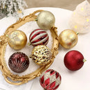 8CM Christmas Ornaments Plastic Ball  Christmas Sale  Bauble Pendants Christmas Tree Decorations  for Home Navidad