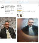 Titanium Steel Personality Picture Custom Fashion Men And Women Bracelet Christmas Couple Party Memories Series High-End Jewelry