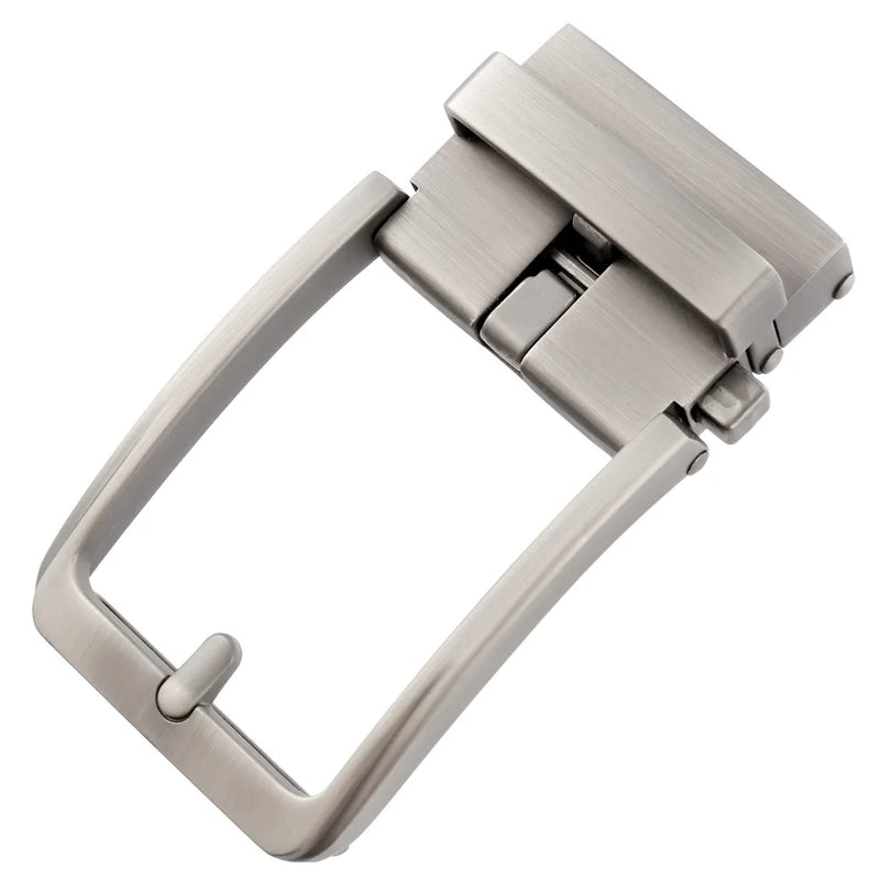 CETIRI 3.5cm Width Genuine Men's Belt Buckle Head, Belt Buckle, Leisure Belt Head Business Accessories Automatic Buckle