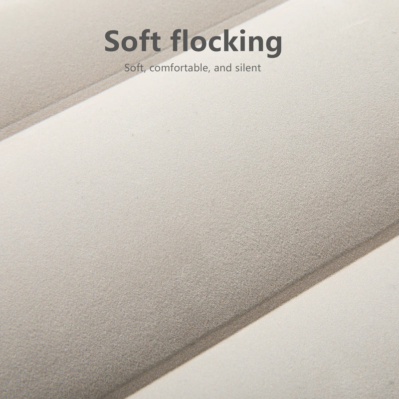 BISINNA Inflatable Pillow,Portable Camping Neck Pillow,Compressible Folding Flocking Air Cushion for Sleeping Travel Hiking