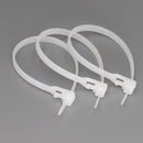 4/5/8*150/200/250/300/350/400/450/500/600mm Blue Nylon Plastic Removable Releasable Strap Wrap Clamp Reusable Zip Ties Cable Tie