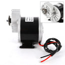 24V 350W Gear Reduction Electric Motor with 9 Tooth Sprocket 300 RPM DIY Electric Reduction Motor for e-Bike Scooter