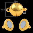 2 Sets Locking Strong Magnetic Clasps Magnet End Clasp Connectors For Jewelry Making DIY Bracelet Necklace Extender Accessories