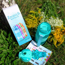 ZOUNICH Protein Shaker Portable Water Bottle Outdoor Sport Leakproof Tritan Plastic Drinking Bottle BPA Free 400-1000ML