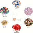 DIY Diamond Painting 60 Slot Diamond Painting Accessories Kit for Diamond Art Rhinestone Jewelry Beads Organizer and Storage